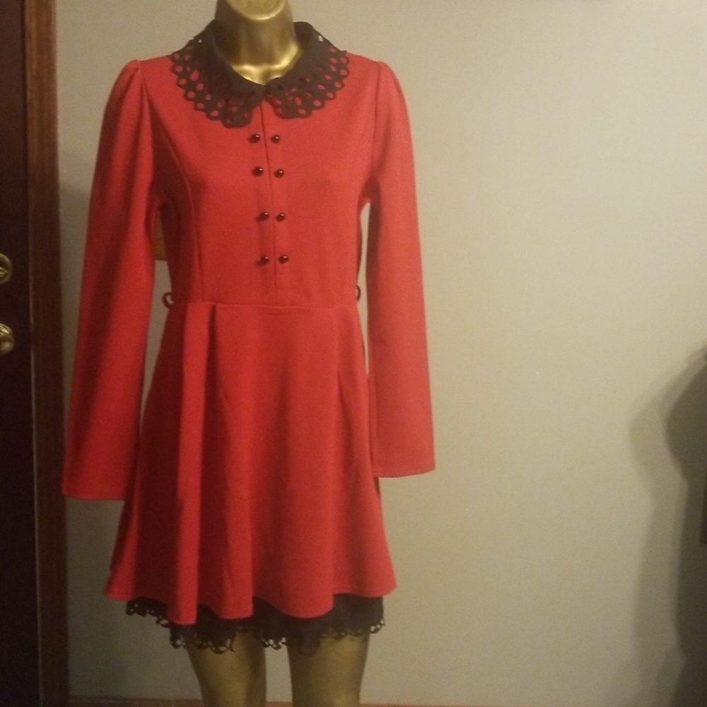 Red dress